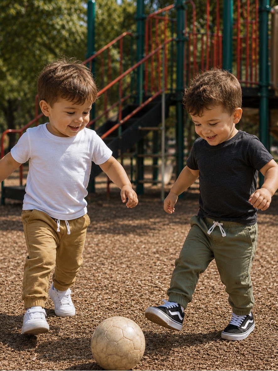 Cat & Jack Toddler Jogger Pants | Khaki & Olive Green | 18m & 2t | Nwt
